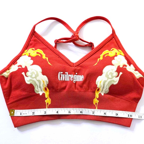 Civil Regime In The Clouds Kelly Seamless Bra Size Small - Picture 2 of 6